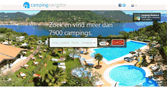 Desktop Screenshot of campingnavigator.com